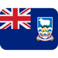 flag: Falkland Islands on platform Twitter