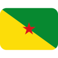 flag: French Guiana on platform Twitter