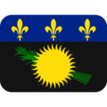 flag: Guadeloupe on platform Twitter