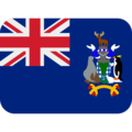 flag: South Georgia & South Sandwich Islands on platform Twitter