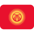 flag: Kyrgyzstan on platform Twitter