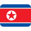 flag: North Korea on platform Twitter