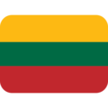 flag: Lithuania on platform Twitter