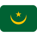 flag: Mauritania on platform Twitter