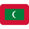 flag: Maldives on platform Twitter