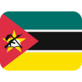 flag: Mozambique on platform Twitter