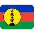 flag: New Caledonia on platform Twitter