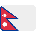 flag: Nepal on platform Twitter