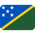 flag: Solomon Islands on platform Twitter