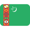 flag: Turkmenistan on platform Twitter