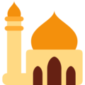 mosque on platform Twitter