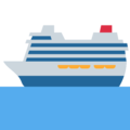 passenger ship on platform Twitter