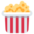 popcorn on platform Twitter