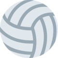 volleyball on platform Twitter