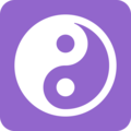 yin yang on platform Twitter
