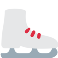 ice skate on platform Twitter