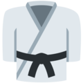 martial arts uniform on platform Twitter
