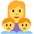 👩‍👦‍👦