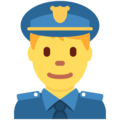 man police officer on platform Twitter