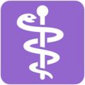 medical symbol on platform Twitter