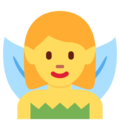 woman fairy on platform Twitter