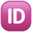 ID button on platform Whatsapp