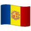 flag: Andorra on platform Whatsapp