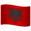 flag: Albania on platform Whatsapp