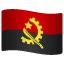 flag: Angola on platform Whatsapp