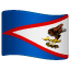 flag: American Samoa on platform Whatsapp