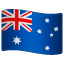 flag: Australia on platform Whatsapp
