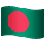 flag: Bangladesh on platform Whatsapp