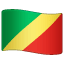 flag: Congo - Brazzaville on platform Whatsapp