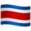 flag: Costa Rica on platform Whatsapp