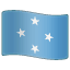 flag: Micronesia on platform Whatsapp