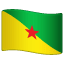 flag: French Guiana on platform Whatsapp
