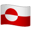 flag: Greenland on platform Whatsapp