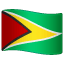 flag: Guyana on platform Whatsapp