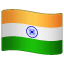 flag: India on platform Whatsapp