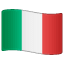 flag: Italy on platform Whatsapp