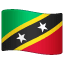 flag: St. Kitts & Nevis on platform Whatsapp