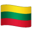 flag: Lithuania on platform Whatsapp