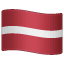 flag: Latvia on platform Whatsapp