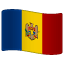 flag: Moldova on platform Whatsapp