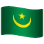 flag: Mauritania on platform Whatsapp