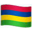 flag: Mauritius on platform Whatsapp