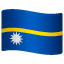 flag: Nauru on platform Whatsapp