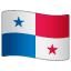 flag: Panama on platform Whatsapp