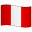 flag: Peru on platform Whatsapp