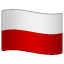 flag: Poland on platform Whatsapp